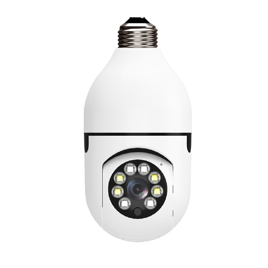 Cámara Bombillo Robótica WiFi 360° con Visión Nocturna