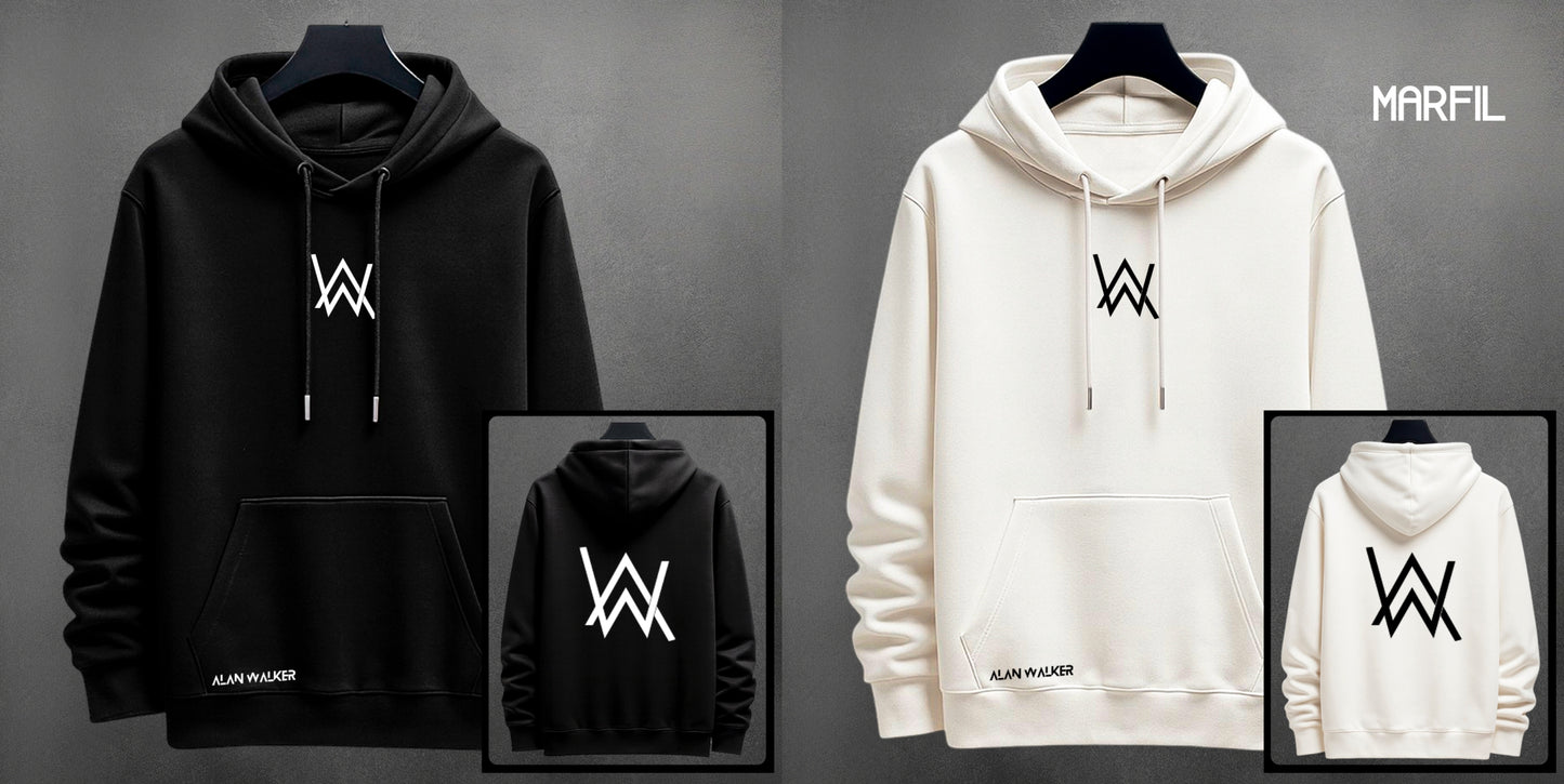 Buzo Estampado Alan Walker con Capota