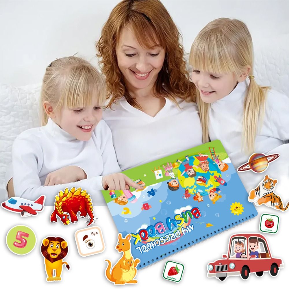 Busy Book Montessori Preescolar Interactivo