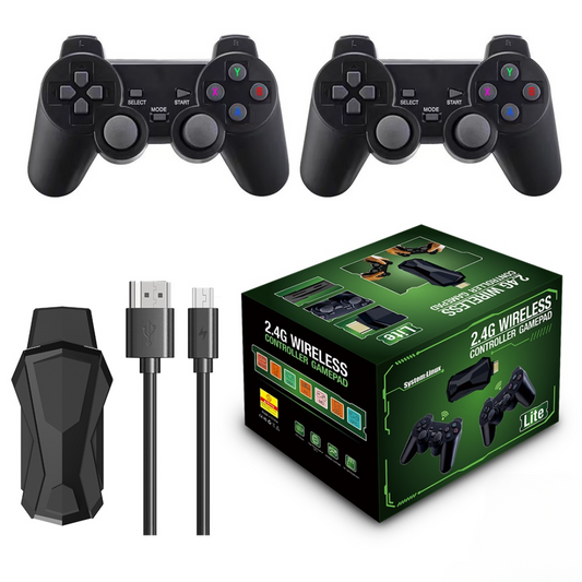 Consola Retro Game Stick 64GB con 2 Controles 🎮🕹️