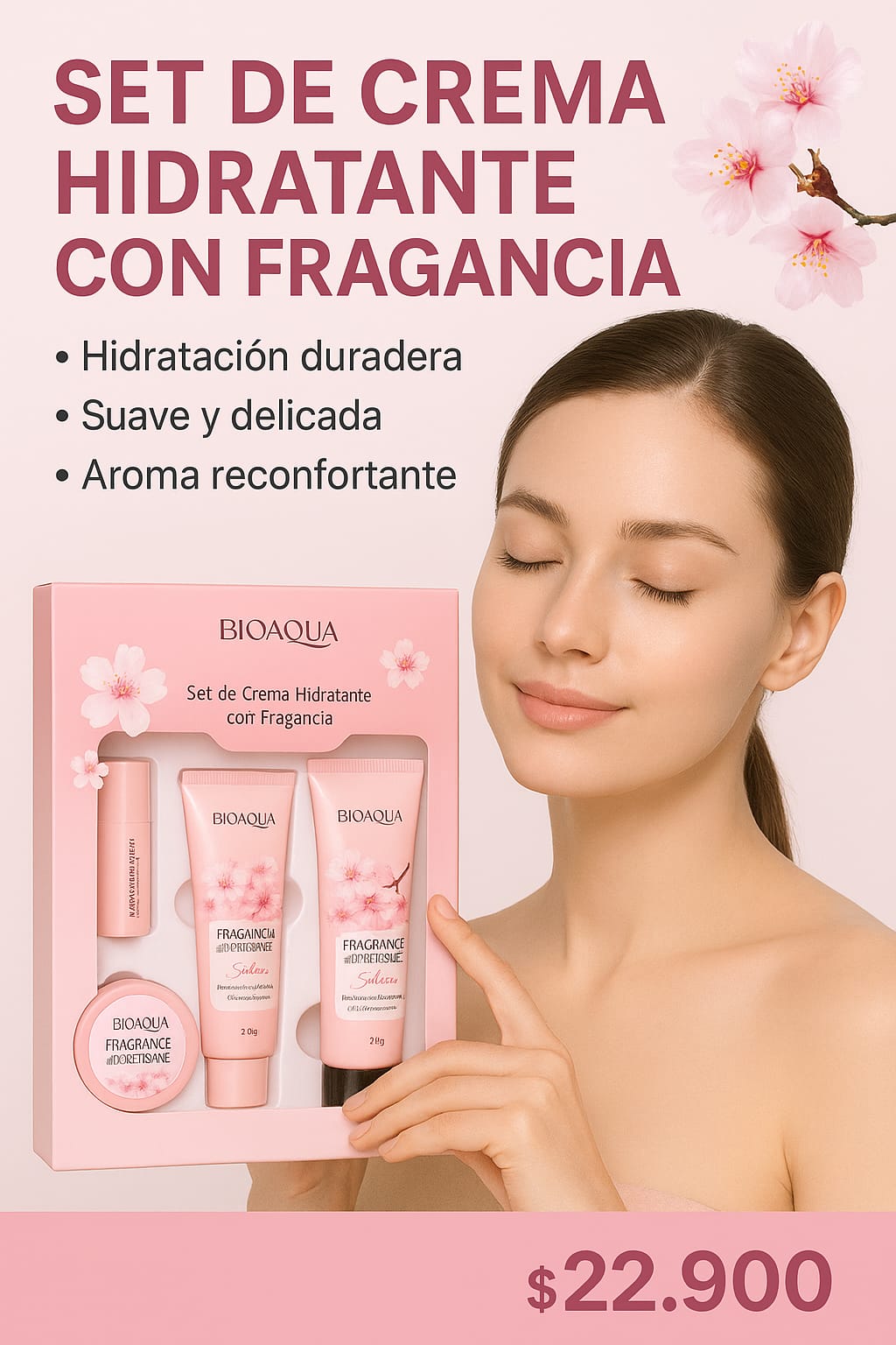 🌸 Kit de Hidratación Bioaqua Sakura