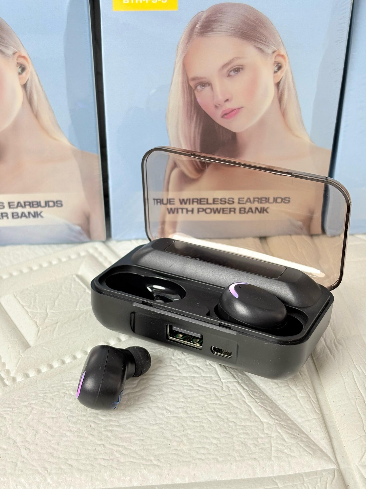 Auriculares Inalámbricos F9-5 Bluetooth con Power Bank 🎧⚡
