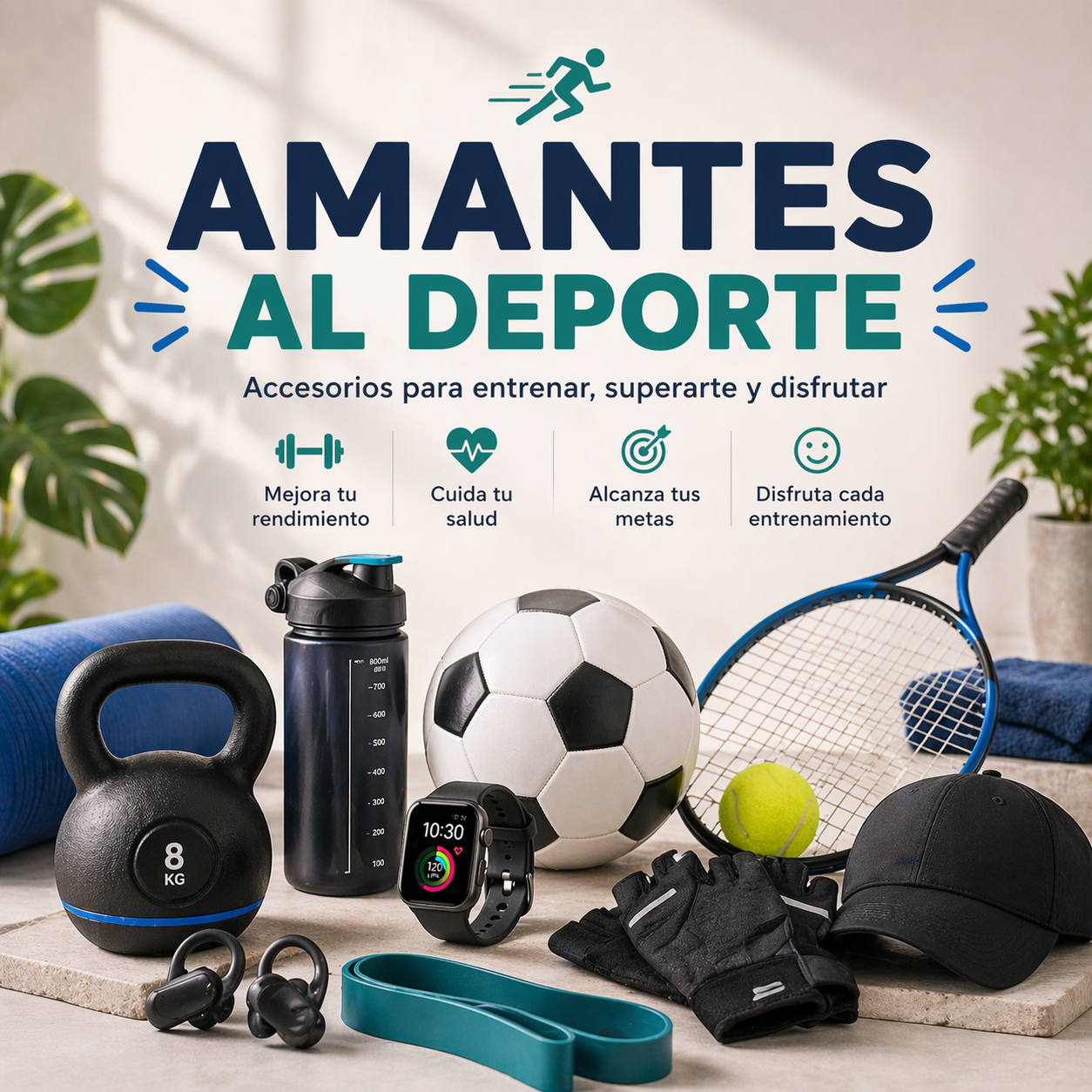 ⚽ Amantes al Deporte – Energía, movimiento y pasión deportiva