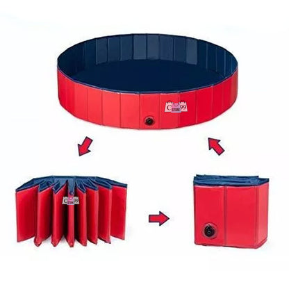 Piscina Plegable Multifuncional para Mascotas y Niños 80 cm