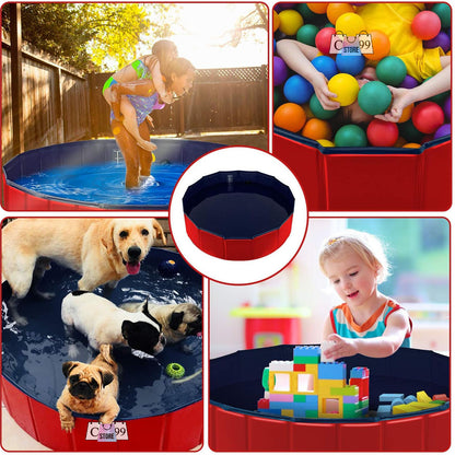 Piscina Plegable Multifuncional para Mascotas y Niños 80 cm