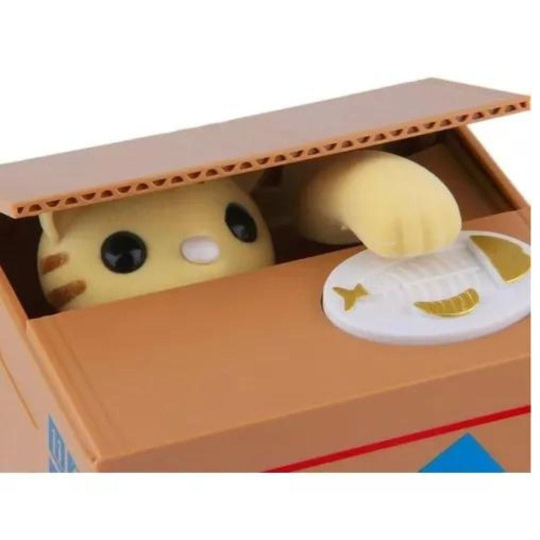 Alcancía Gatico Roba Monedas 🐱💰