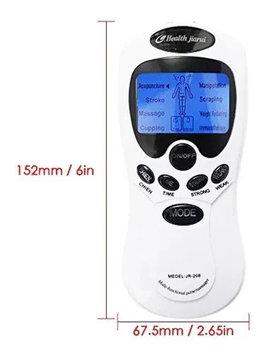 ⚡ Gimnasia Pasiva Recargable de 4 Electrodos