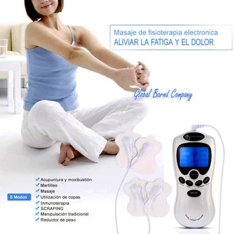 ⚡ Gimnasia Pasiva Recargable de 4 Electrodos