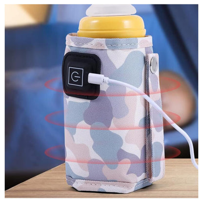 Calienta Tetero Portátil USB con 3 Niveles de Temperatura
