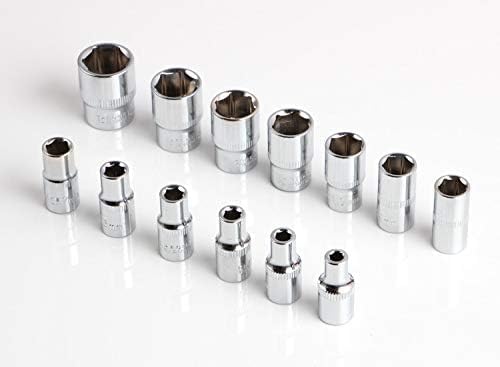 Juego de Copas Ratchet 46 Piezas 1/4” | Kit de Herramientas para Hogar, Auto y Reparaciones