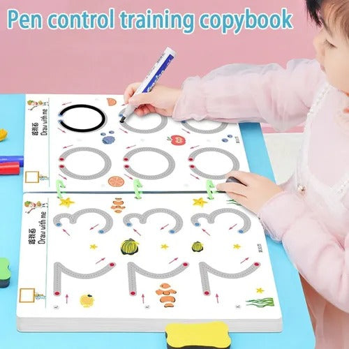 Libro de Aprendizaje Montessori Reutilizable