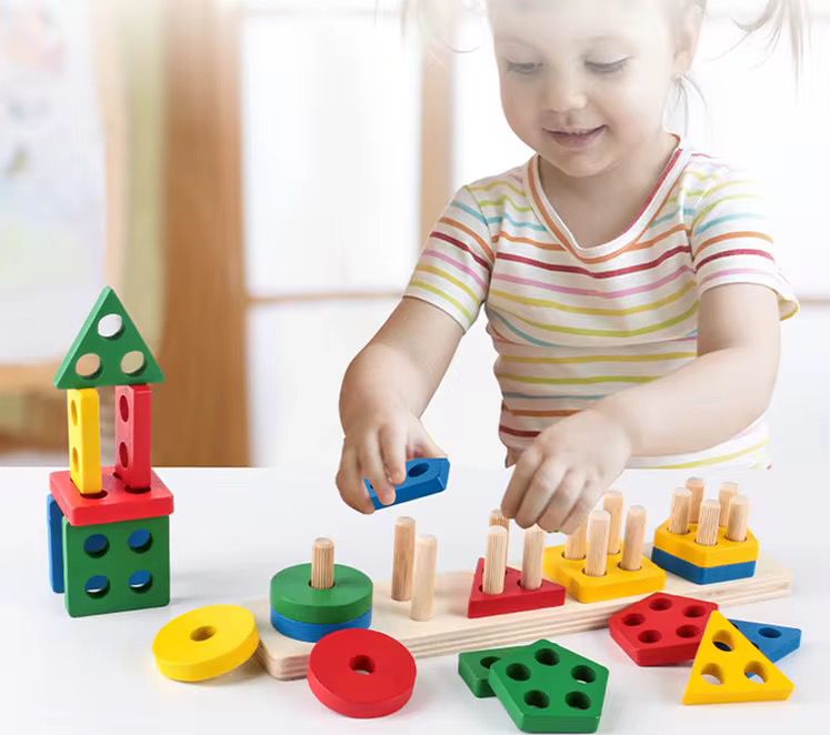 Juguete Montessori de Madera para Bebé