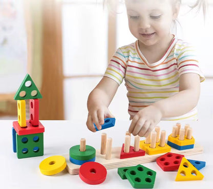 Juguete Montessori de Madera para Bebé