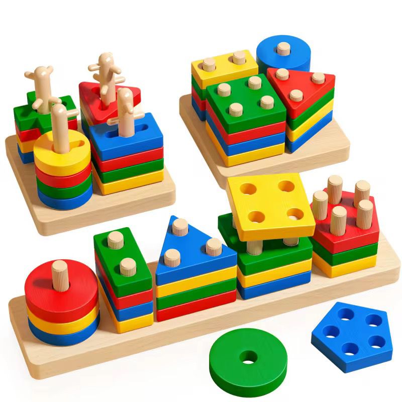 Juguete Montessori de Madera para Bebé