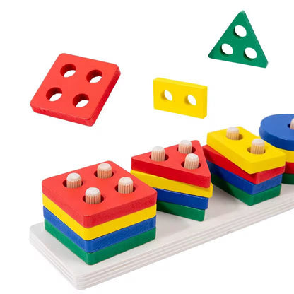 Juguete Montessori de Madera para Bebé