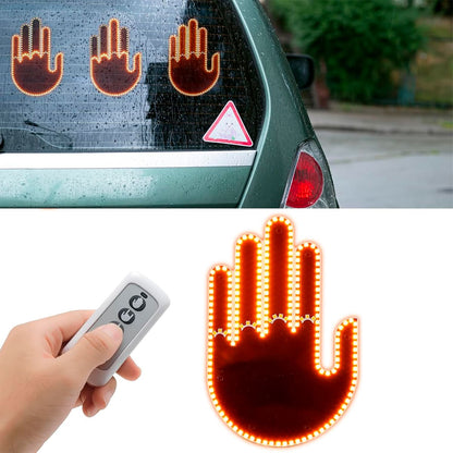 Mano LED de Gestos para Carro con Control Remoto