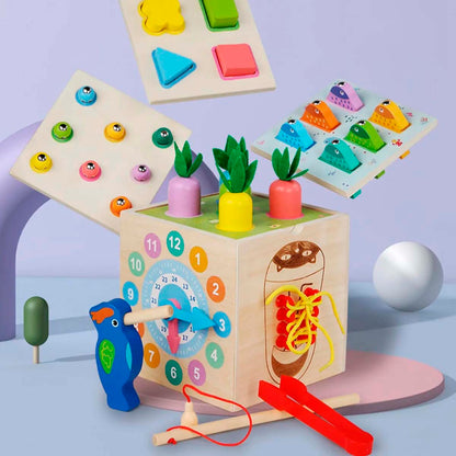 Cubo Montessori Multifuncional 7 en 1