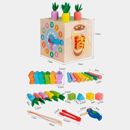 Cubo Montessori Multifuncional 7 en 1