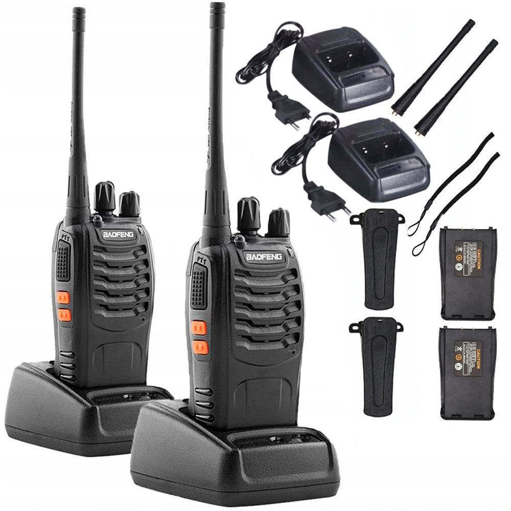 Walkie Talkie Baofeng BF888S x2 Recargable