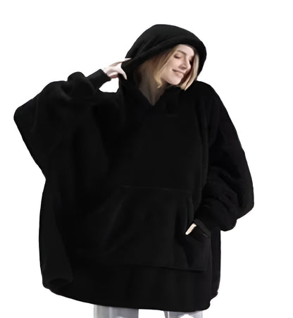 Cobija Buzo Capa Unisex Peluche con Capota