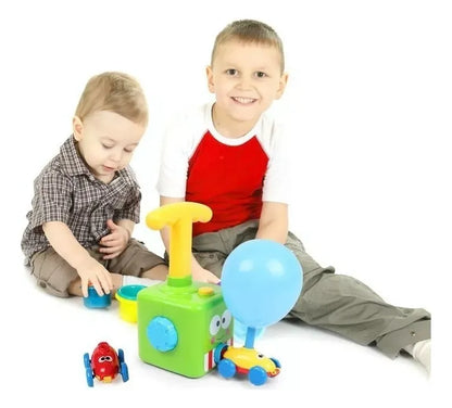 🚀 Kit de Carros Impulsados por Globos con Bomba Manual