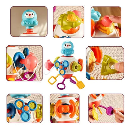 Juguete Sensorial Montessori 8 en 1 para Bebé