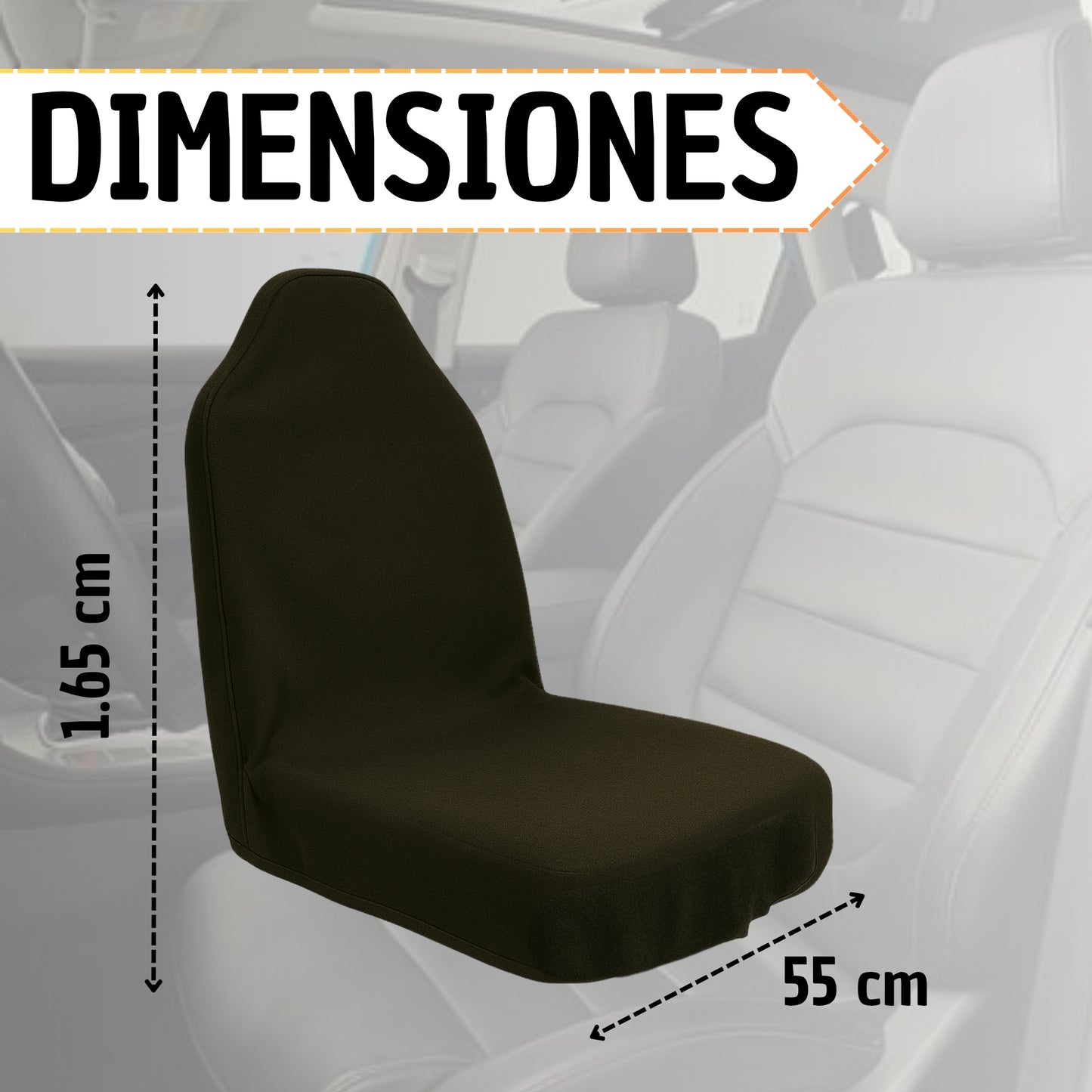 Forro Protector Impermeable para Silla de Copiloto