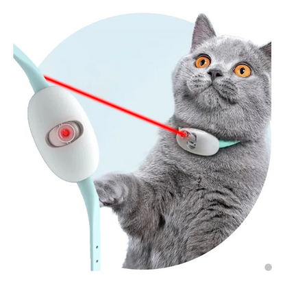 Collar Láser Inteligente para Gatos Recargable USB