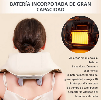 Masajeador Eléctrico para Cuello, Hombros y Espalda FZ66
