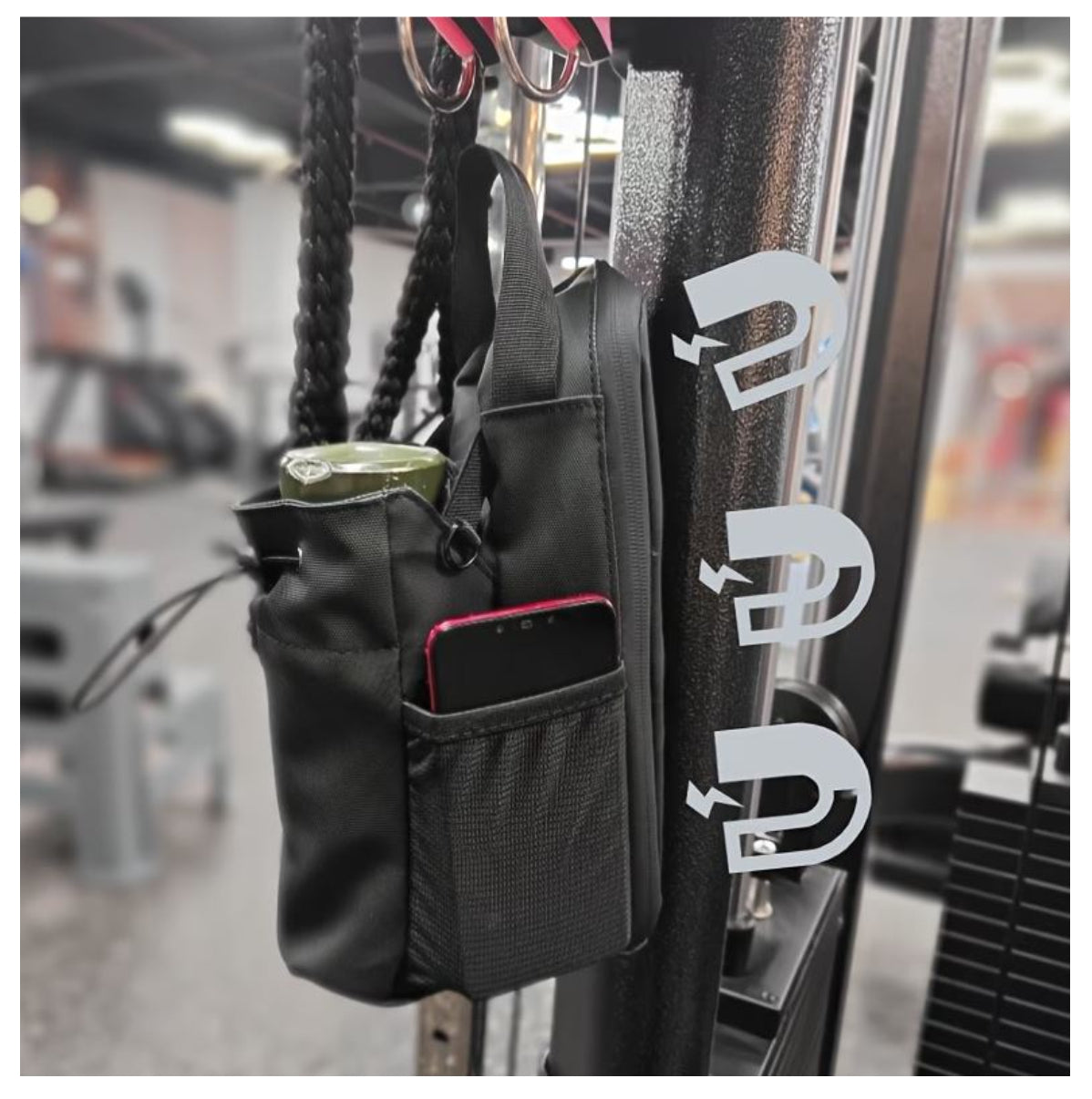GymFit Pro – Bolso Magnético Deportivo 🧲🎒