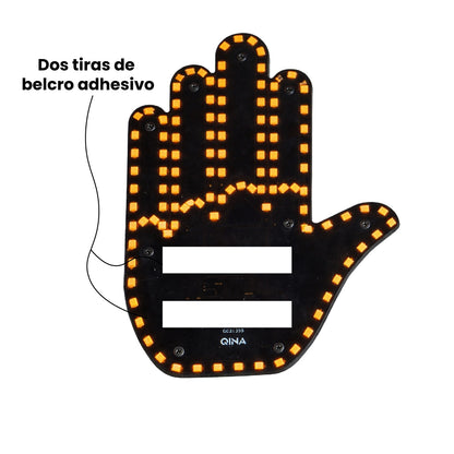 Mano LED de Gestos para Carro con Control Remoto