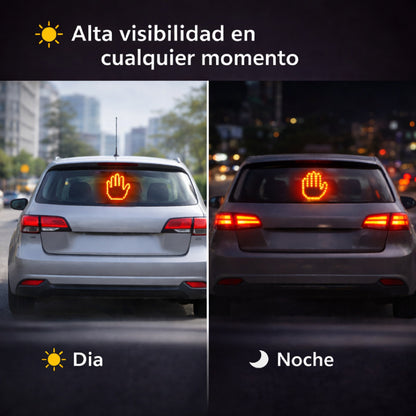 Mano LED de Gestos para Carro con Control Remoto