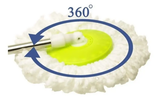 Trapero Giratorio 360° con Balde Escurridor