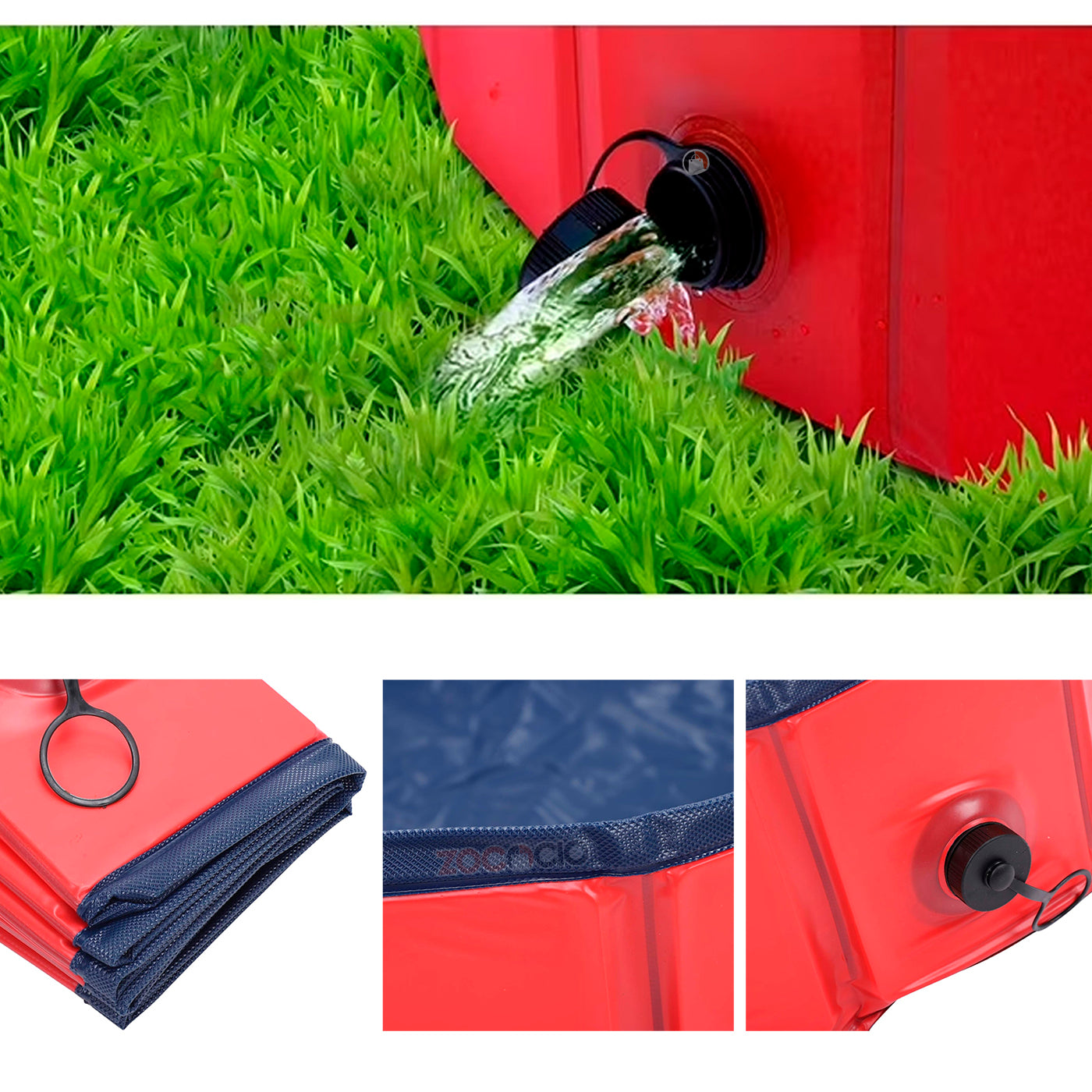 Piscina Plegable Multifuncional para Mascotas y Niños 80 cm
