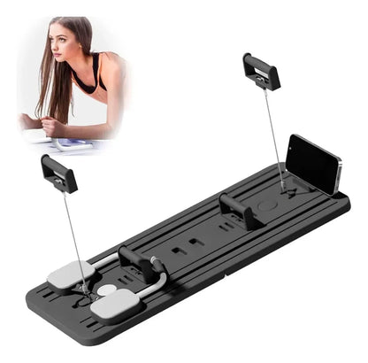Tabla de Pilates con Bandas de Resistencia