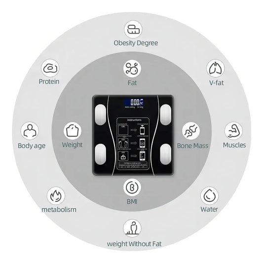 BodyTrack Pro - Balanza Inteligente Bluetooth