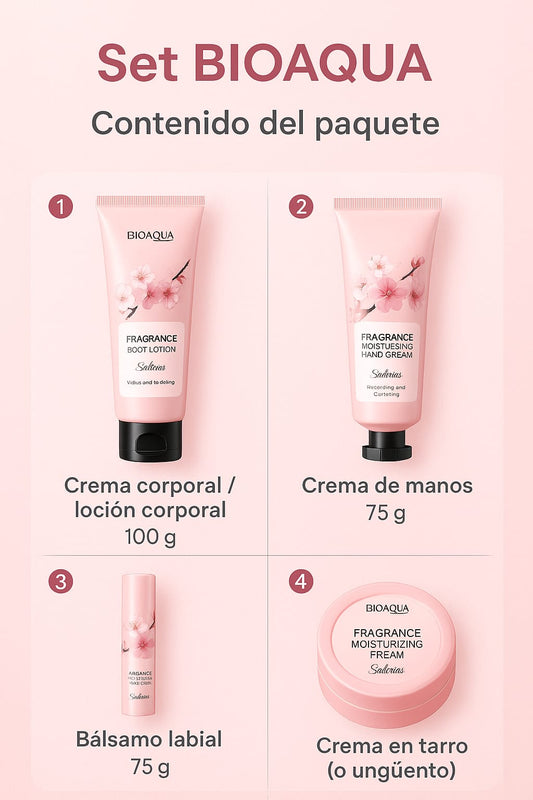 🌸 Kit de Hidratación Bioaqua Sakura