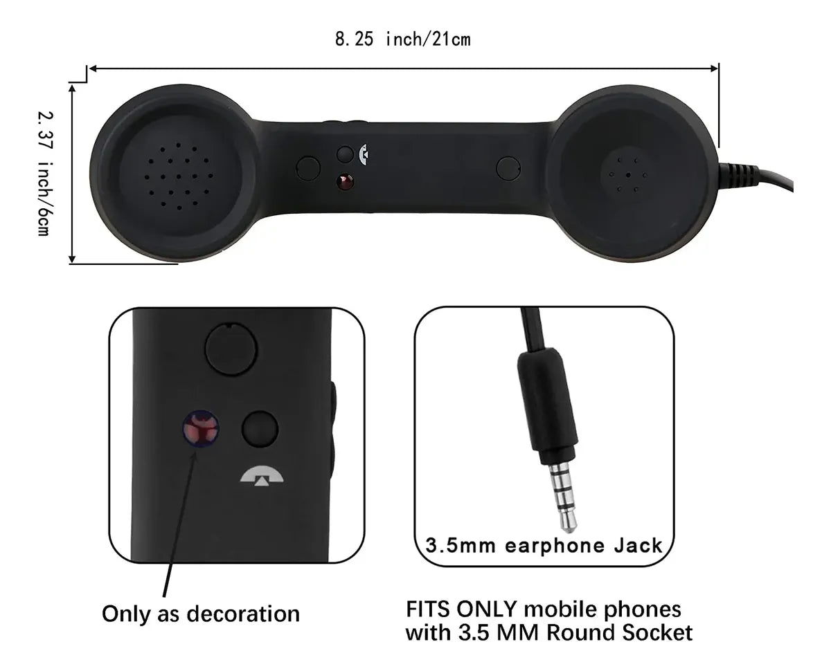 Teléfono Retro para Celular – Estilo Clásico