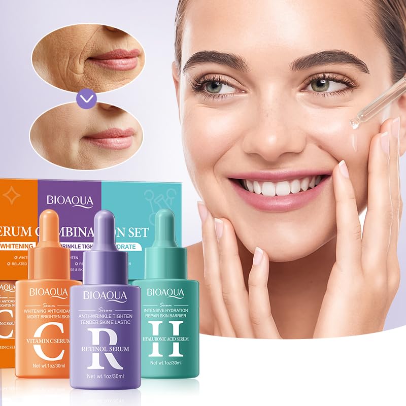 ✨ Kit Antiedad Bioaqua 3 Sérums