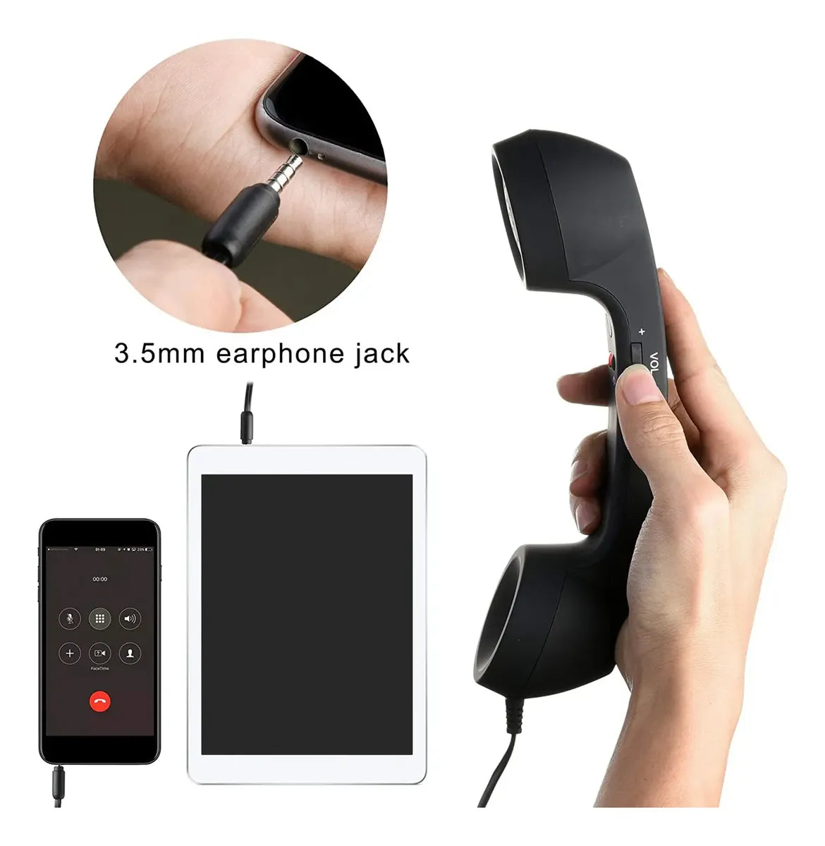 Teléfono Retro para Celular – Estilo Clásico