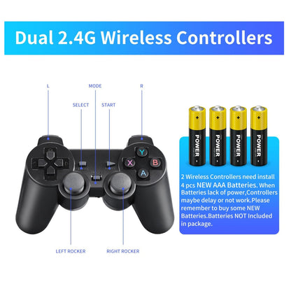 Consola Retro Game Stick 64GB con 2 Controles 🎮🕹️