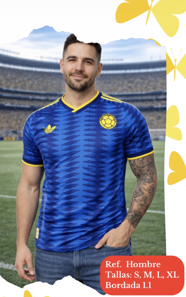 Camiseta Oficial Selección Colombia - Mundial 2026