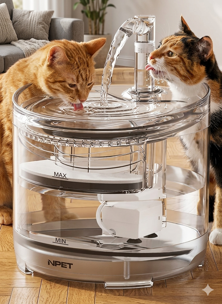 💧🐱 Fuente de Agua AquaMiau