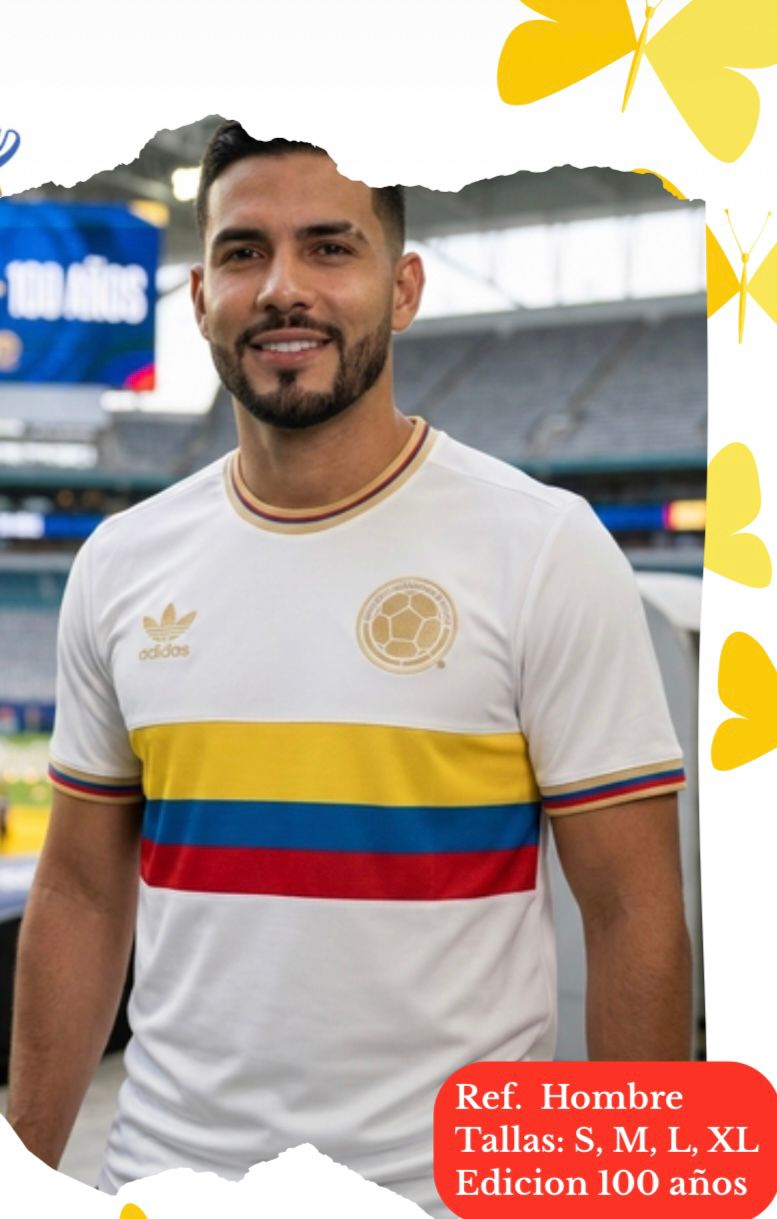 Camiseta Oficial Selección Colombia - Mundial 2026